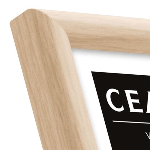 Cadre Photo Essentiel Exposition Brut 10x15 Cm Bois Clair Naturel Bois Massif Fsc
