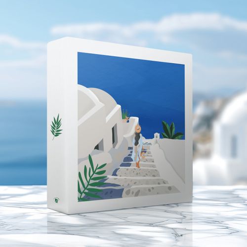 Album Photos Pochettes Illustration Vacances 200 Photos 11,5x15 Cm