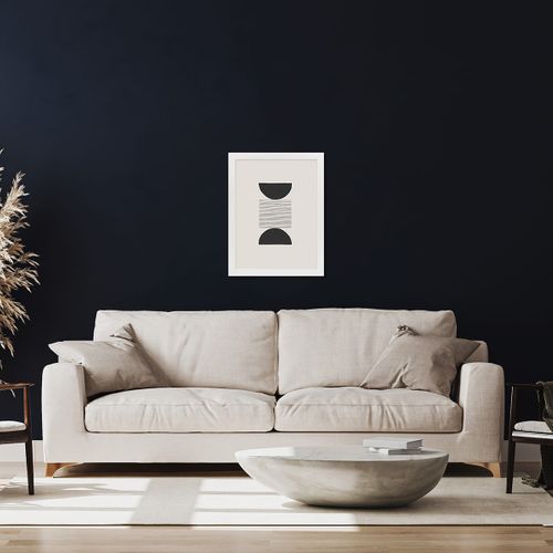 Cadre Photo Design Éternel Blanc 30x40 Cm Blanc Bois Reconstitué Fsc