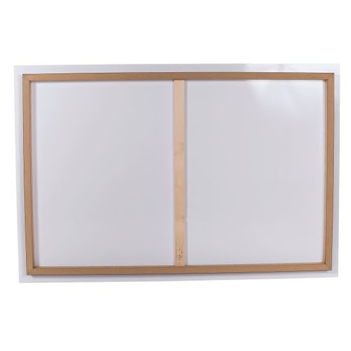 Tableau Sur Verre Synthétique Tigre à L'affût 65x145 Cm