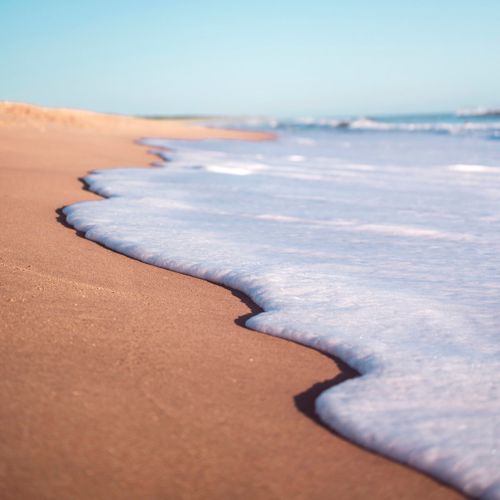Tableau Sur Toile Tropical Beach 30x30 Cm