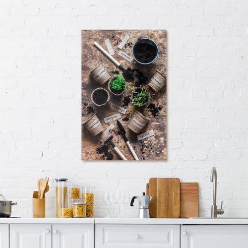 Tableau Sur Toile Aromates 65x97 Cm