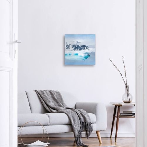 Tableau Sur Toile Silence Naturel 30x30 Cm