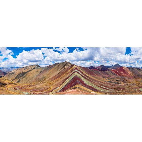 Tableau Sur Toile Sommet Coloré 30x97 Cm