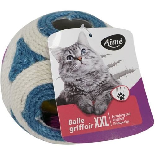 Griffoir XXL - Aimé - Boule Bleue + 1 Balle 11.5cm