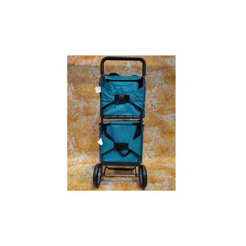 Poussette De Marché 2 Roues Bleu - 8210-464