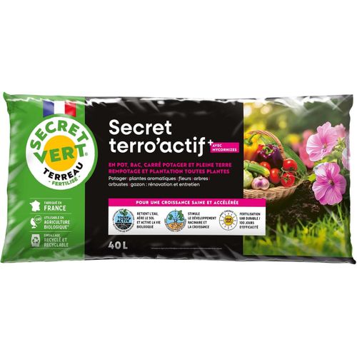 Terreau Bio Actif 40 Litres Unitaire