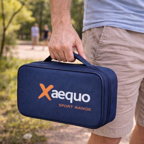 Jeu De Pétanque En Métal – 6 Boules Avec Housse De Transport, Cochonnet Et Cordon De Mesure – Loisir