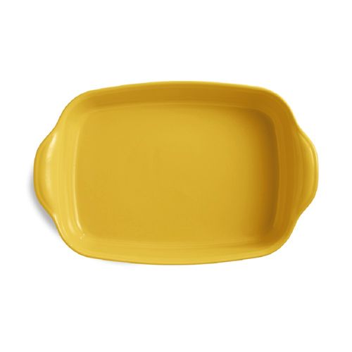 Plat à Four Rectangle Jaune 42 Cm