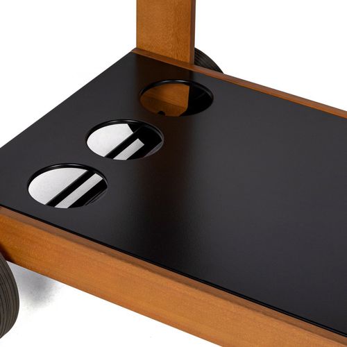 Barbecue Au Charbon + Chariot Bois, Senlis