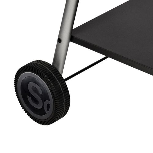 Barbecue À Charbon De Bois Avec Grille Pivotante - 86 X 63,5 X 95 Cm - Acier