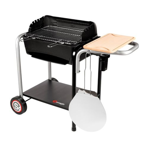 Barbecue Au Charbon De Bois Roma Avec Cuisson Pizza