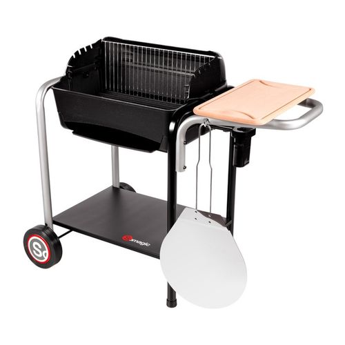 Barbecue Au Charbon De Bois Roma Avec Cuisson Pizza