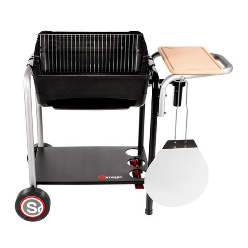 Barbecue Au Charbon De Bois Roma Avec Cuisson Pizza