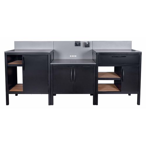 Cuisine D'extérieur Avec 3 Modules