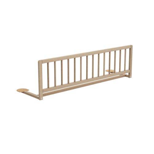Barrière De Lit Enfant En Bois Sido Hêtre Brut 117 Cm