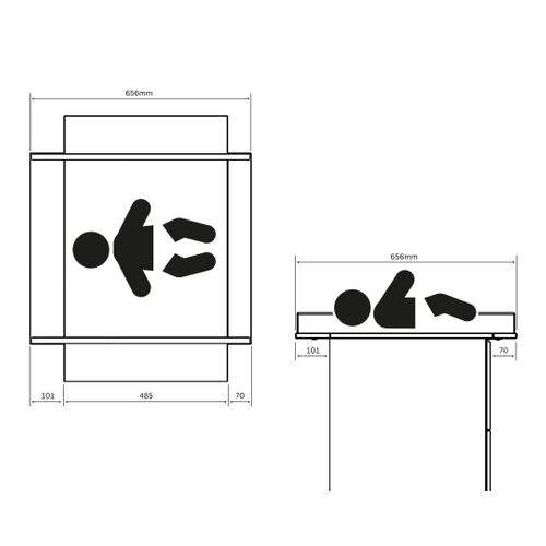 Commode À Langer 3 Tiroirs