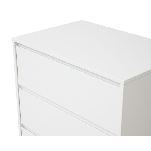 Commode Bébé 4 Tiroirs En Bois Uno - Blanc