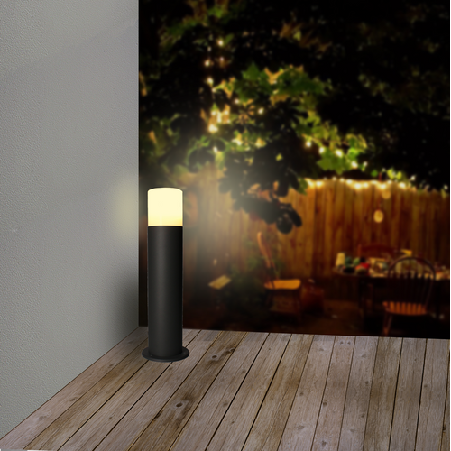 Borne Lena 40 cm Ip44 E27/60wmax/anthracite