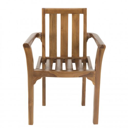 Hanna - Salon De Jardin En Teck Huilé 8/10 Personnes