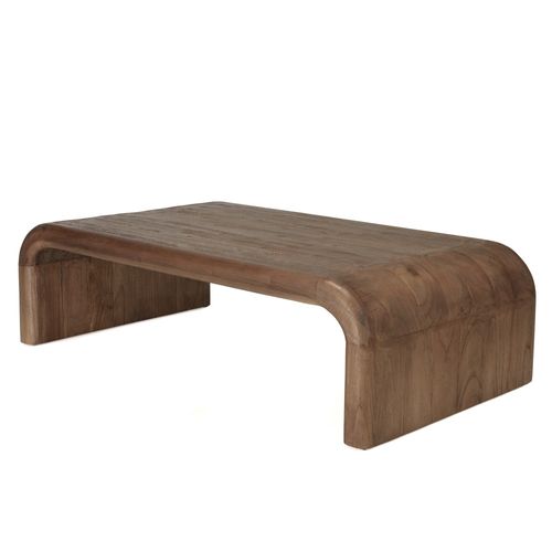 Romy - Table Basse Épurée En Bois De Mindi