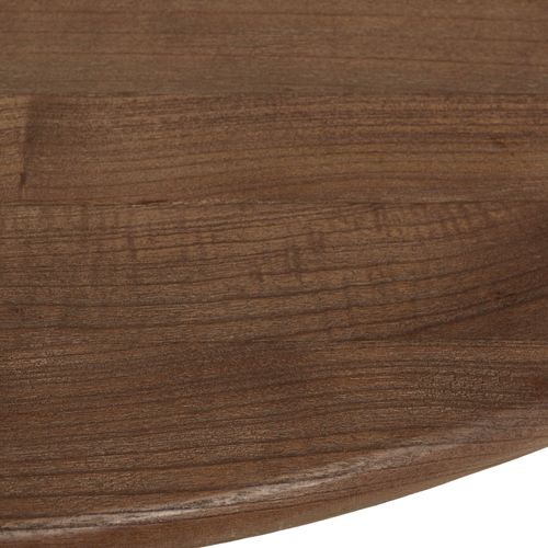 Romy - Table à Manger Ronde 140x140cm En Bois De Mindi