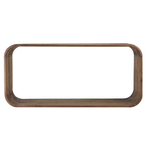 Romy - Console Design Arrondi En Bois De Mindi