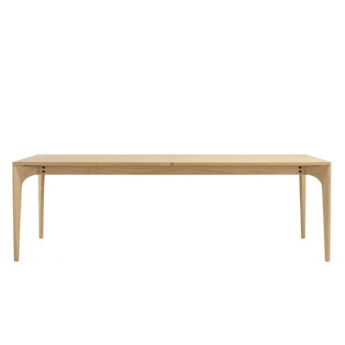 Maxence - Table à Manger Ext. 240/292cm Pieds En Bois De Chêne Massif