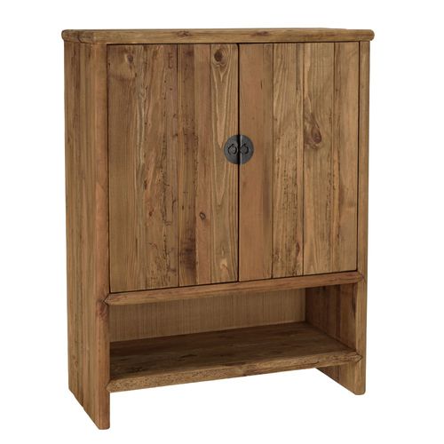 Sandy - Buffet 2 Portes 1 Niche Bois Pin Recyclé