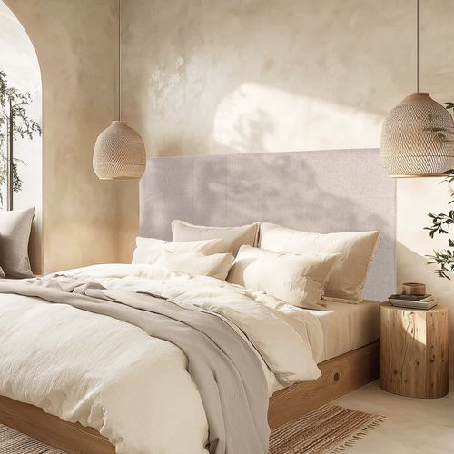 Arthur - Tête De Lit Rembourrée Pour Lits 140/160cm Couleur Grise