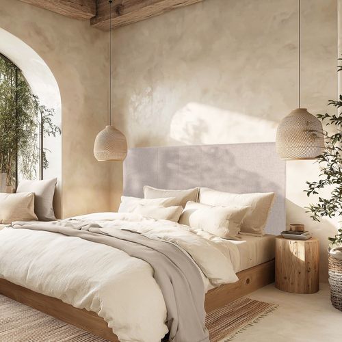 Arthur - Tête De Lit Rembourrée Pour Lits 160/180cm Couleur Grise