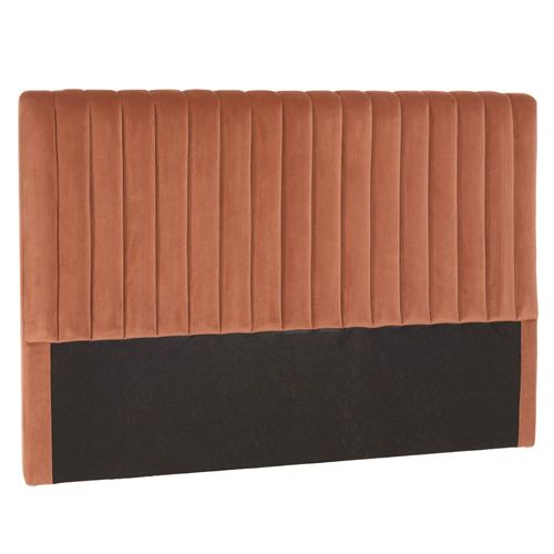 Arthur - Tête De Lit Rembourrée Pour Lits 140/160cm Velours Orange