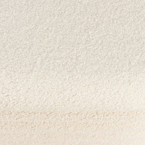 Leopold - Banquette En Tissu Bouclette Écru Avec Rangement