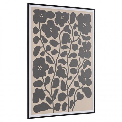 Homer - Décoration Murale D - 63x93cm En Papier Japonais, Cadre Noir