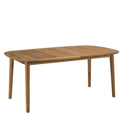 Vick - Table De Jardin Extensible En Bois D'acacia Huilé 180/240x110cm