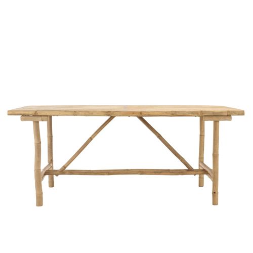 Vital - Table à Manger En Bambou 180x80cm