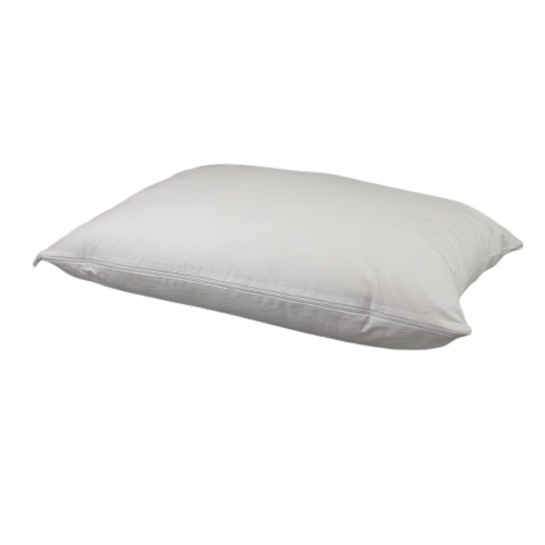 Oreiller Réglable 2-en-1 - Confort Moelleux Ou Ferme 50 X 70 Cm Blanc