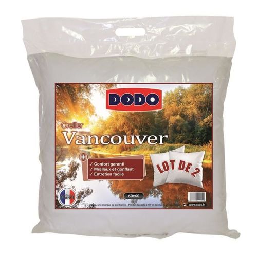 Lot De 2 Oreillers Vancouver 60x60cm