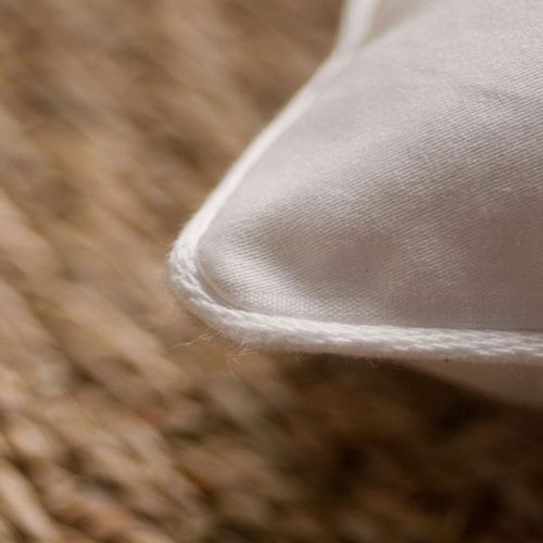 Oreiller 90% Duvet D'oie Moelleux 65 X 65 Cm Blanc