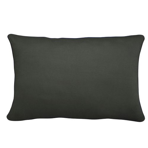 Taie D'oreiller Confort Jersey Coloris Carbone 50 X 75 Cm Gris