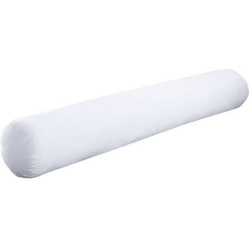 Traversin Vancouver 140 Cm - 100% Polyester - Blanc
