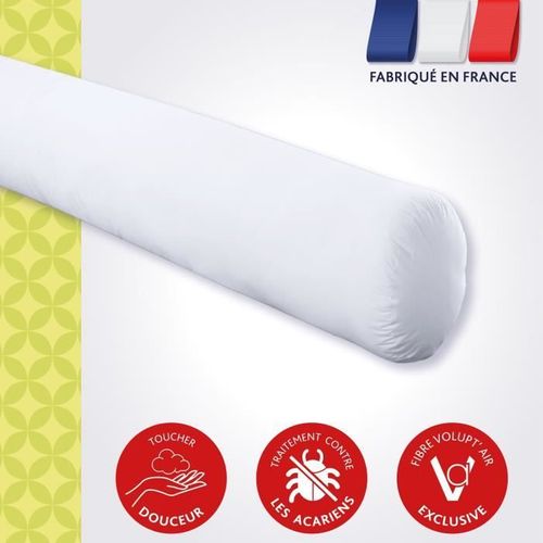 Traversin Vancouver 160 Cm - Anti-acariens - 100% Polyester - Dodo