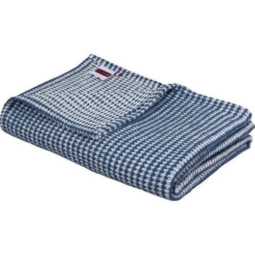 Plaid - Coton Caresse - Marine