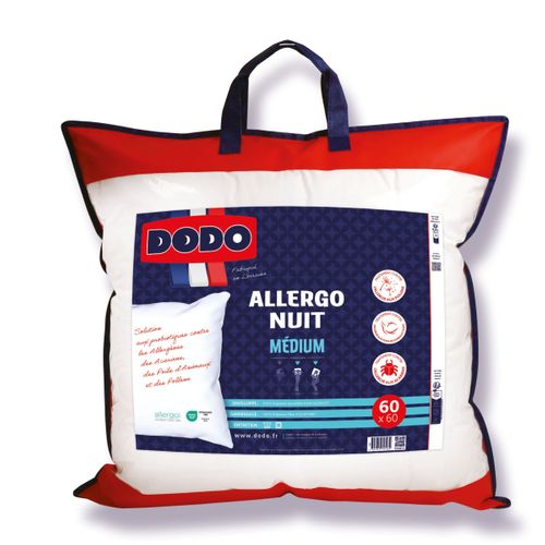 Oreiller 60x60 cm DODO ALLERGO NUIT
