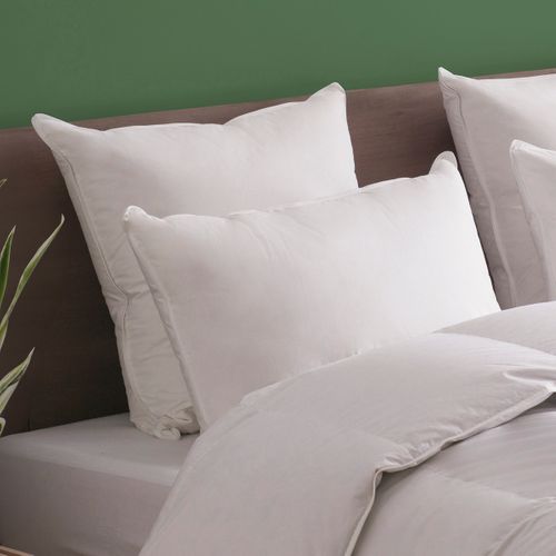 Oreiller Graine De Lin - Medium 65 X 65 Cm Blanc