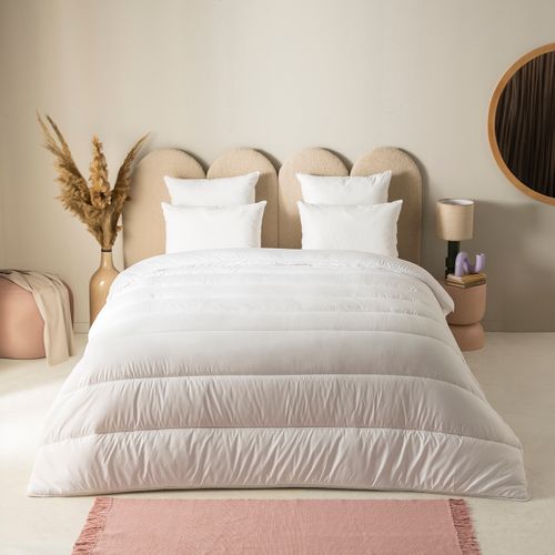 Couette Tempérée Cocooning 240 X 260 Cm Blanc