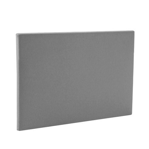 Tête De Lit - Tissu Gris 180 X 115 Cm Gris Foncé