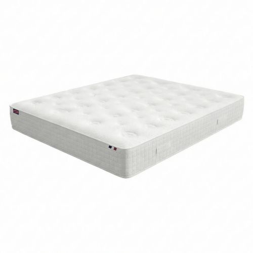 Matelas Ressort 160x200 cm Plénitude Epaisseur 27 cm Blanc