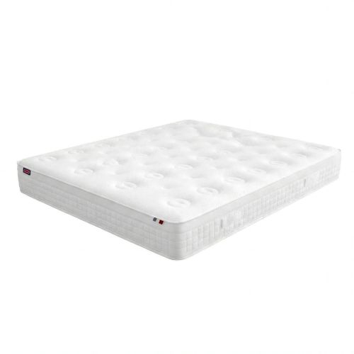 Ensemble Lit - Matelas 140x200 cm + Sommier + Tête De Lit - Beige Renaissance Beige
