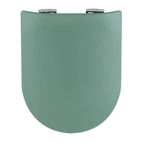 Abattant Wood Slim Déclipsable Uni - 36.5x48 Cm - Multicolore